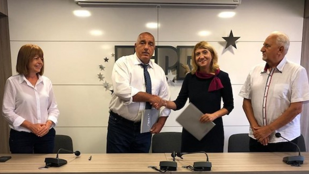 ГЕРБ ще си партнира с Обединените земеделци и БДФ за местния вот