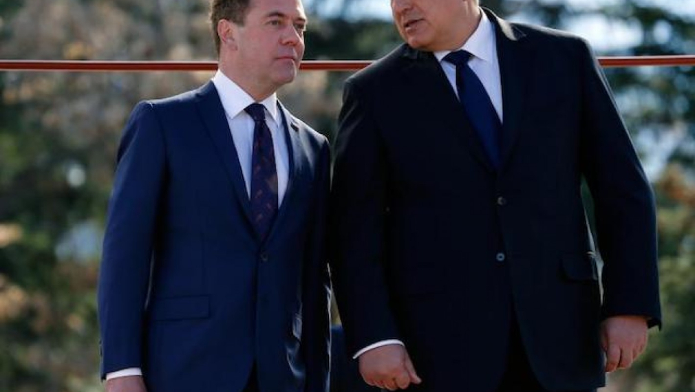 Бойко Борисов се среща с руския си колега Медведев 