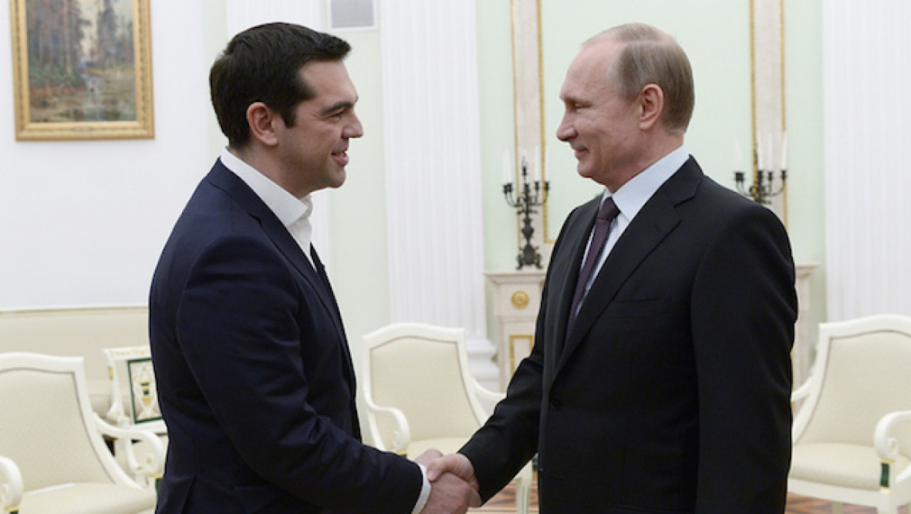 Путин е на официално посещение в Гърция