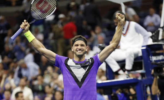 Григор Димитров на полуфинал на US Open след победа над Федерер