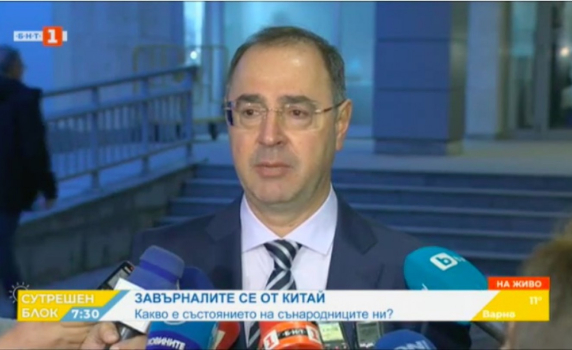 Отрицателен е първият тест за коронавирус на студентите от Ухан, приети във ВМА