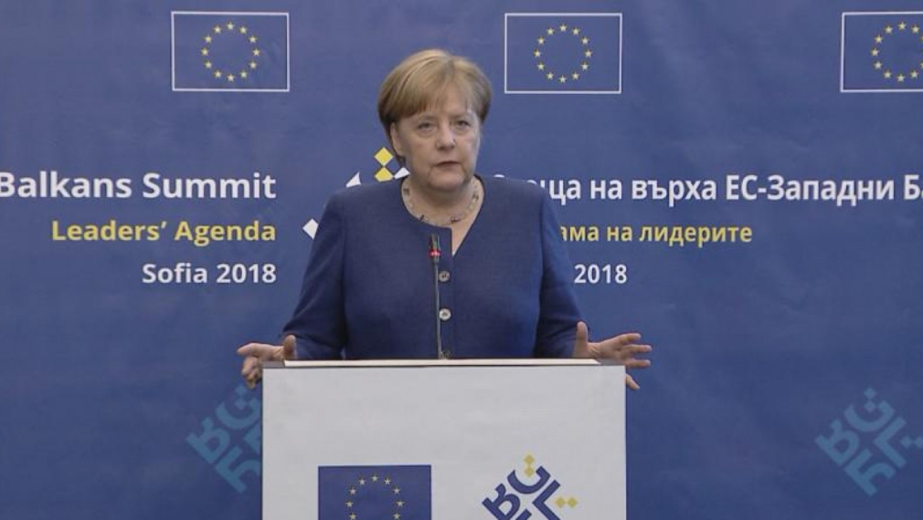 Меркел: Не говорим за разширяване, а за даване на европейска перспектива на Западните Балкани