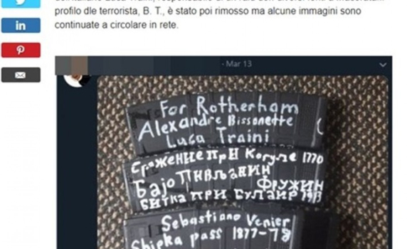 Имало и надписи на български по оръжието на терористите в Нова Зеландия