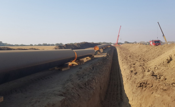 Авария на газопровода България-Гърция до Кулата
