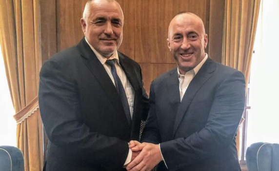 Харадинай благодари на Борисов за позицията му за Косово