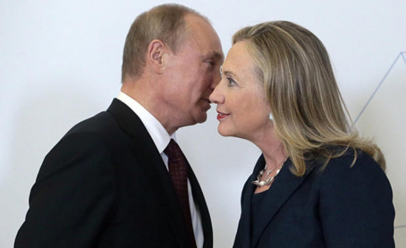 Клинтън работи за Кремъл, обвинявайки Путин в национализъм
