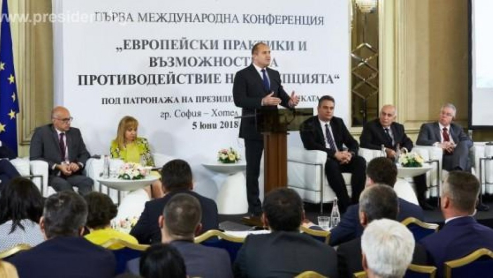 Радев: Корупцията е основно препятствие пред пълноценната ни европейска интеграция 