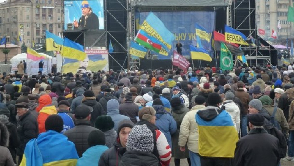 Спецчасти контролират телевизионния център в Киев 