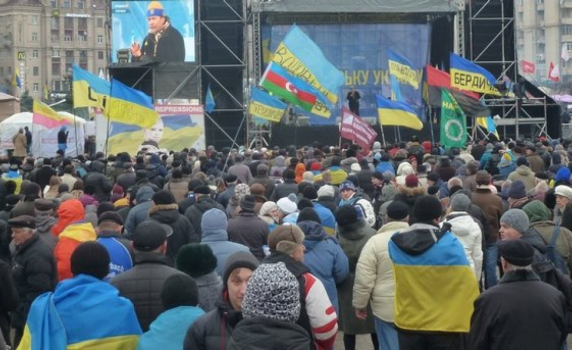 Спецчасти контролират телевизионния център в Киев 
