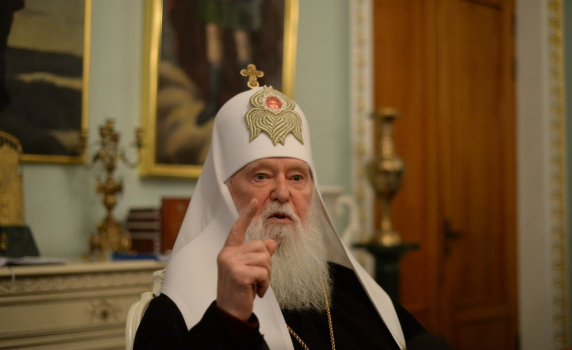 Филарет заяви, че не признава томоса от Вселенския патриарх