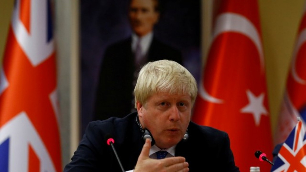 Джонсън: Великобритания ще подкрепи Турция за членство в ЕС