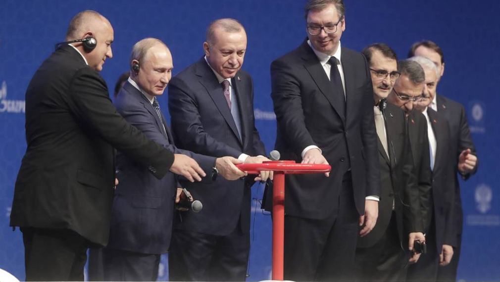 Путин и Ердоган откриха "Турски поток"