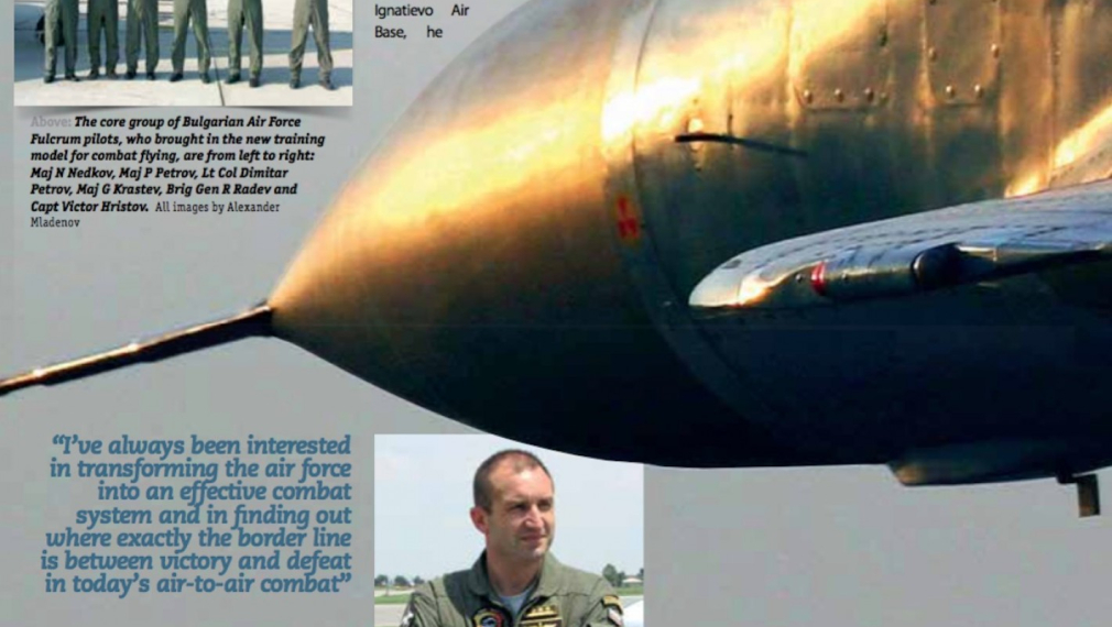 “Air Forces Monthly”: Румен Радев - “един истински новатор”