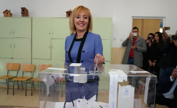 Мая Манолова с 20 сигнала за купен вот и публикуване на екзит полове