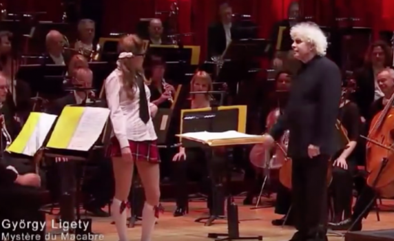 BARBARA HANNIGAN & LONDON SYO Sir SIMON RATTLE - LIGETI: "MYSTÈRE DU MACABRE" 