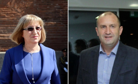 Румен Радев води. Балотаж с Цецка Цачева