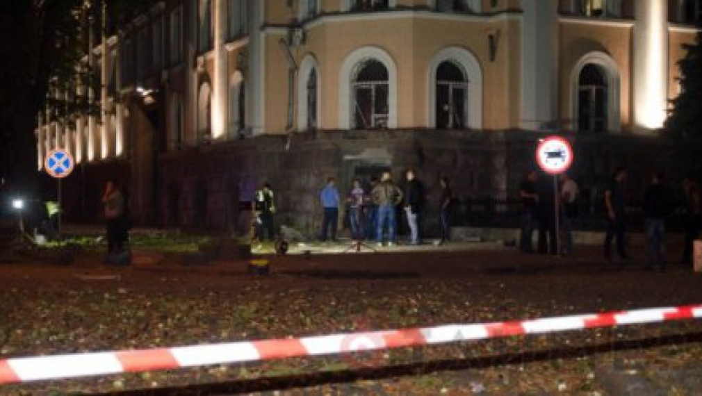 Мощен взрив до сграда на Службата за сигурност на Украйна в Одеса 