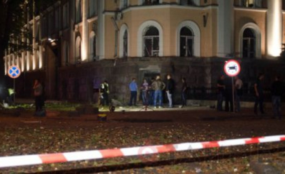 Мощен взрив до сграда на Службата за сигурност на Украйна в Одеса 