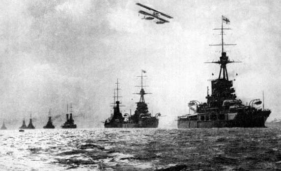Първата световна война: Морският театър, 1914 г.