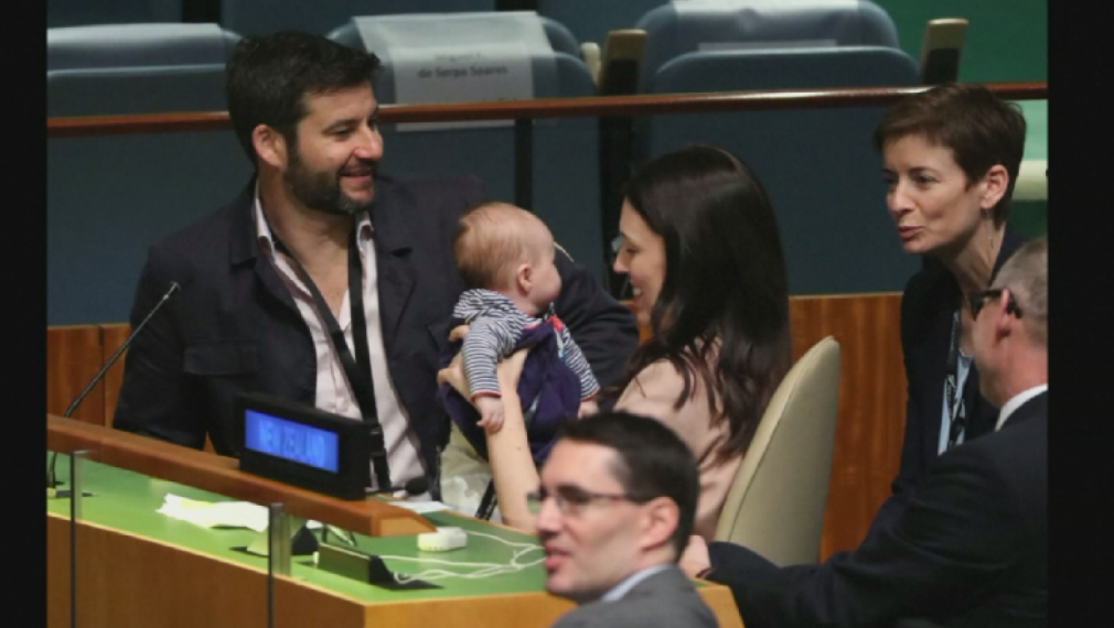 Едно бебе открадна звездата на политиците в ООН