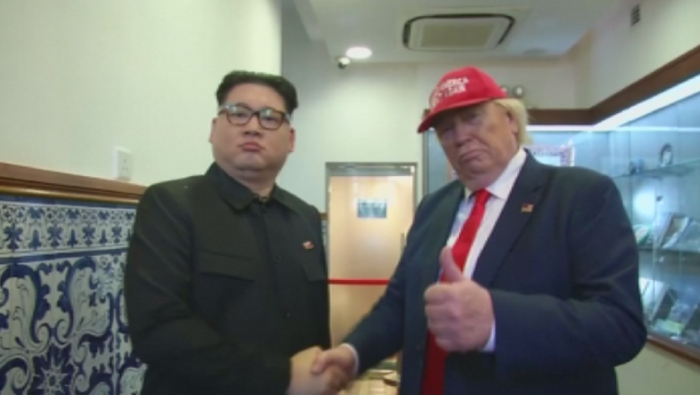 Двойници на Доналд Тръмп и Ким Чен-Ун предизвикаха сензация в Макао