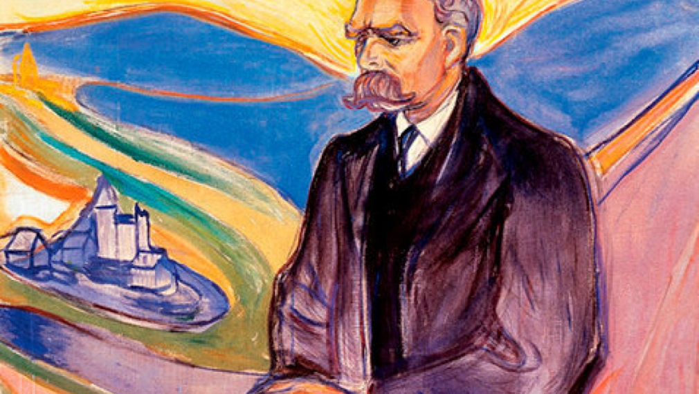 Ницше, нарисуван от Мунк