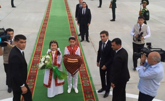 Борисов кацна в Туркменистан