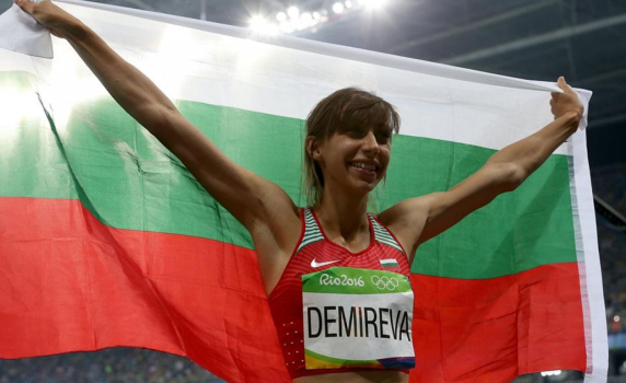 Мирела Демирева е олимпийската ни вицешампионка 
