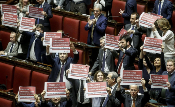 Италианският парламент прие бюджета за 2019 г. 