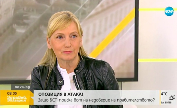 Елена Йончева: Вотът на недоверие е за липсата на сигурност