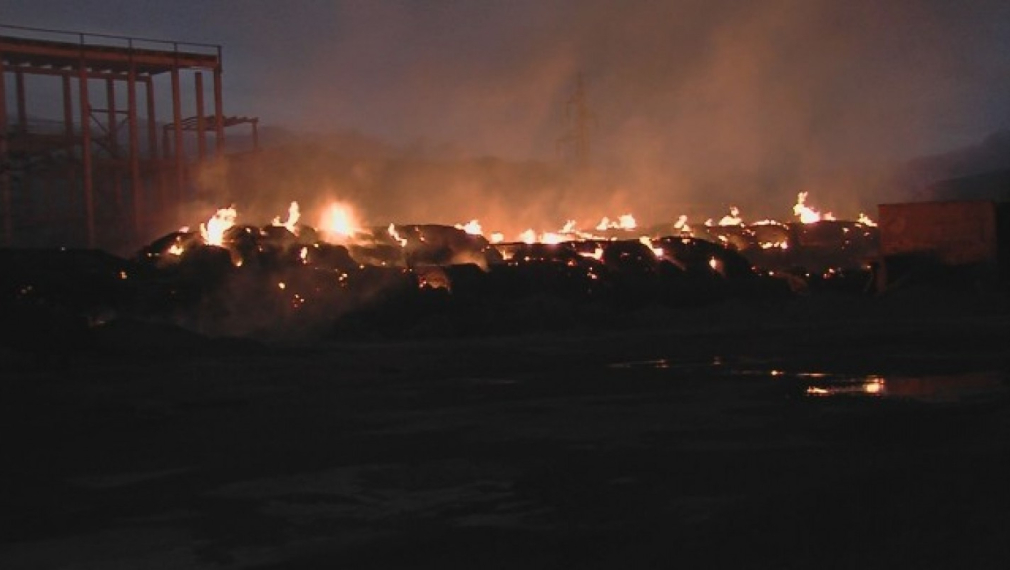 Пожарът в ТЕЦ-Сливен e овладян и локализиран