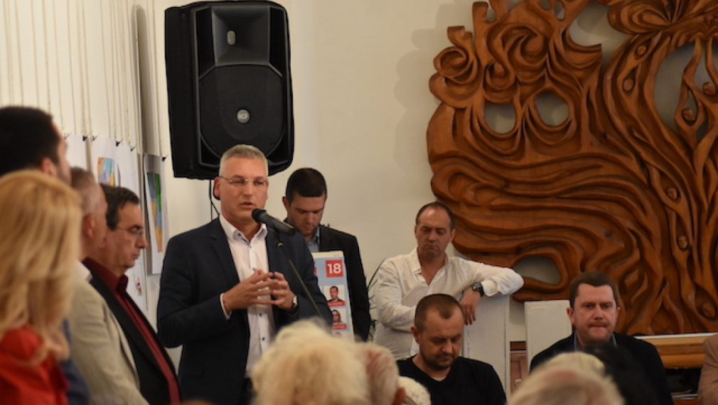Валери Жаблянов в Перник: Гласувайте с №18, за да има справедливост 