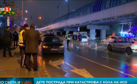 Говорителят на НСО: Водачът на колата, блъснала дете в София, е бил сам 