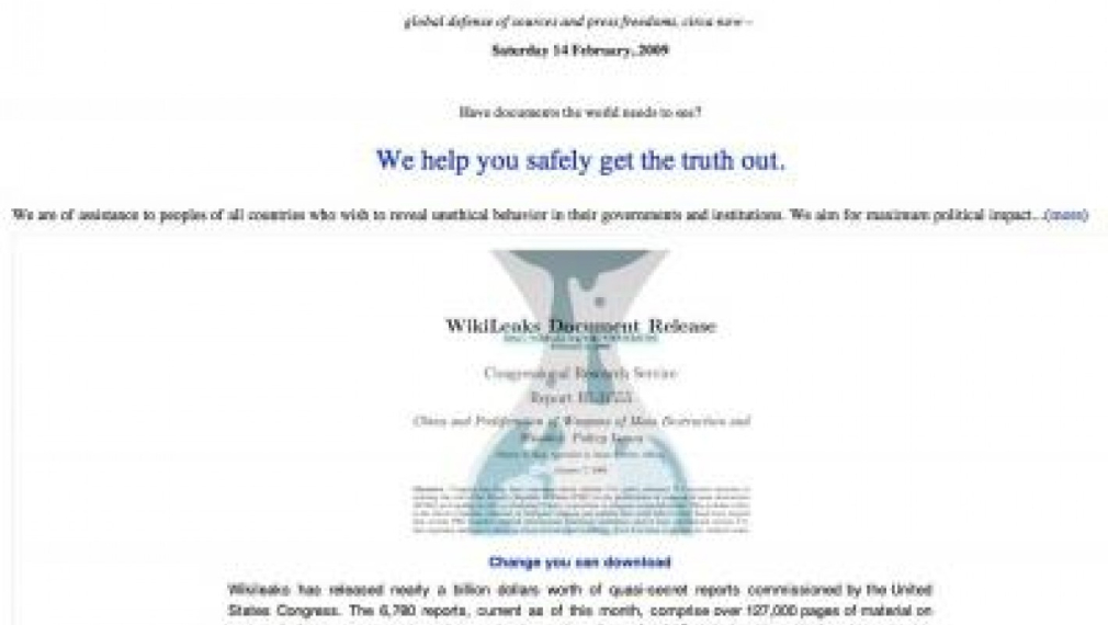 Блокираха Wikileaks