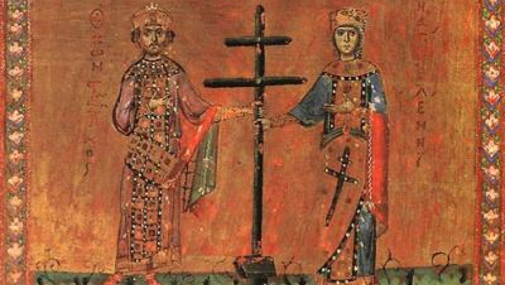 Църквата почита паметта на св. равноапостолни Константин и Елена
