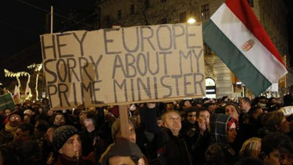 Масов протест срещу управлението на Виктор Орбан в Унгария
