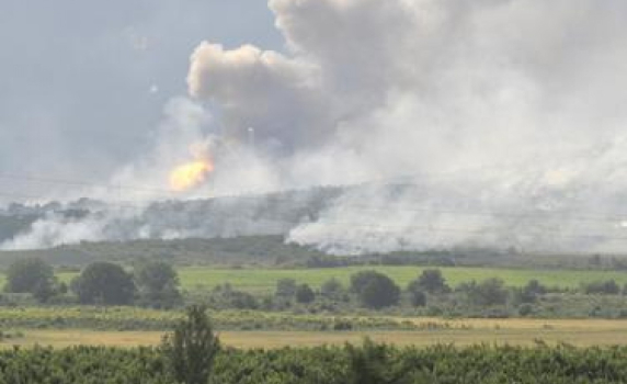 Криминалисти влязоха в района на взривените складове