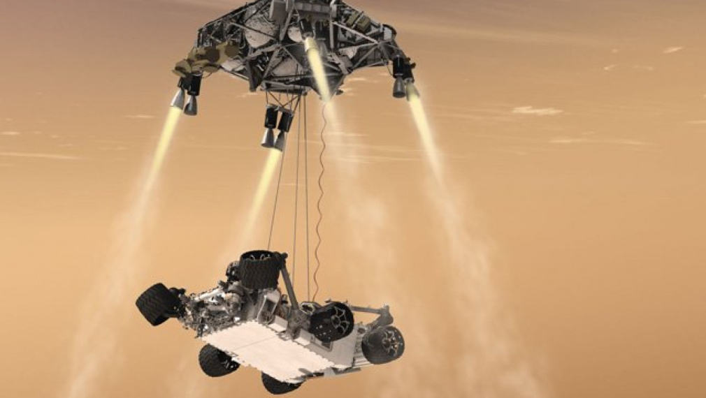 Curiosity кацна на Марс и веднага започна да предава