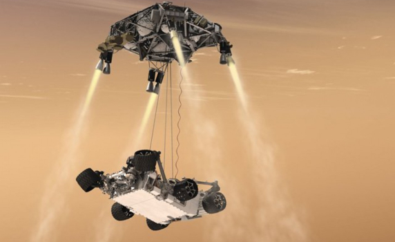 Curiosity кацна на Марс и веднага започна да предава