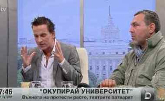 Гласовете на протеста: Тицин и Мутафчиев &quot;Само малоумници мислят, че зад протестите стоят ДСБ и ГЕРБ&quot;