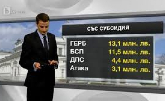 Партиите не отстъпиха и лев от субсидиите си