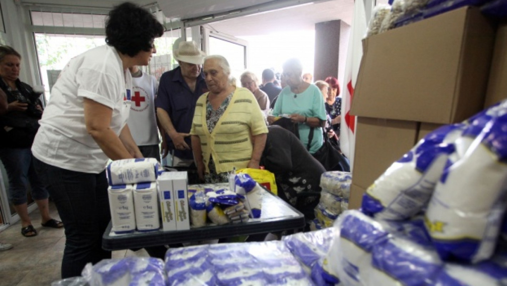 Започва раздаването на хранителни продукти от ЕС