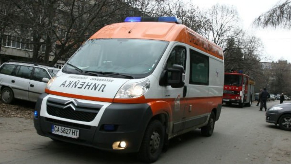 Шофьор помете дядо и внуче на спирка в София