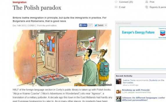 &quot;Икономист&quot;: Британците харесват имигрантите 