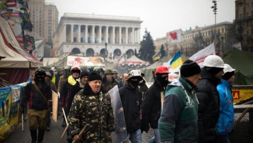 70 хил. души протестират в центъра на Киев