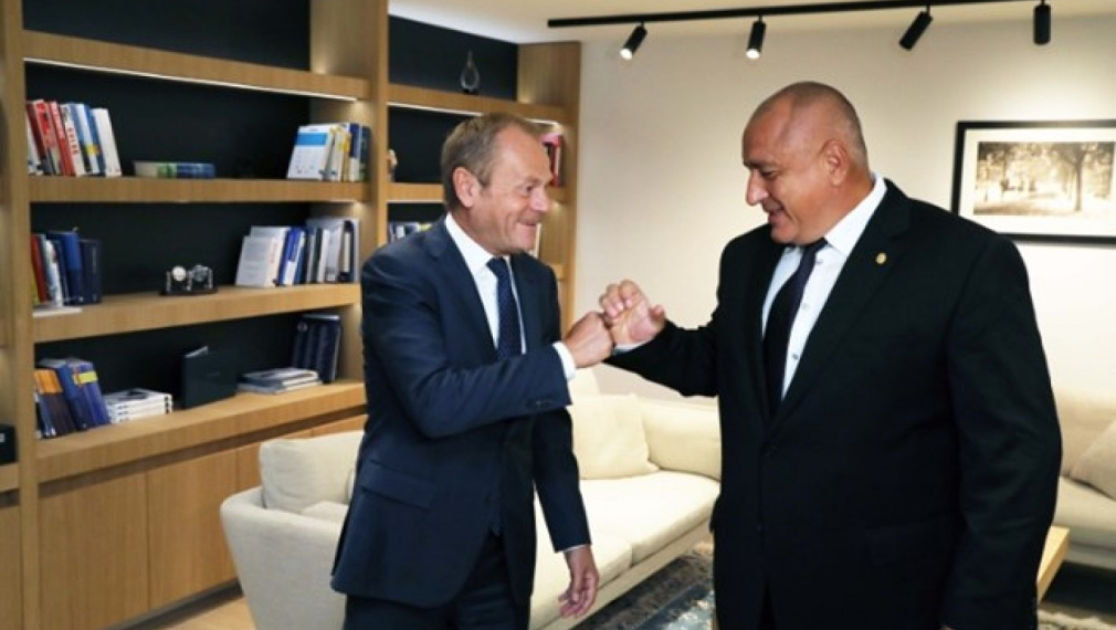 Президентът на ЕНП Доналд Туск към Бойко Борисов: Имате нашата подкрепа!