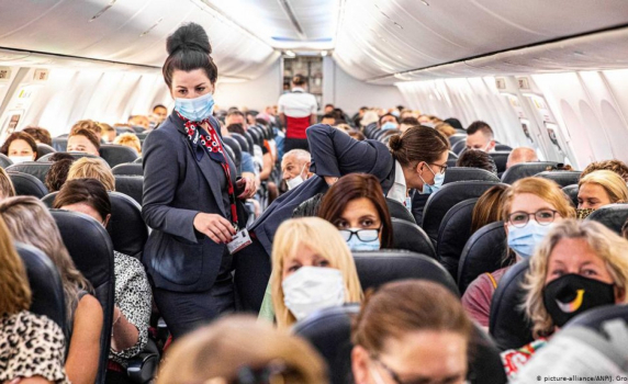  IATA: Само 44 човека са се заразили с Covid-19 в самолет през 2020 г.