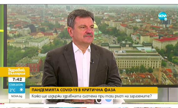 Д-р Симидчиев: Маските могат да намалят до 30% новозаразените