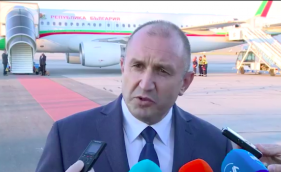 Румен Радев: Моите "доброжелатели" в България зад гърба ми направиха активно мероприятие