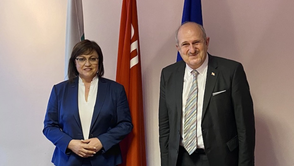 Нинова: БСП подкрепя евроинтеграцията на Северна Македония, но не за сметка на българския национален интерес